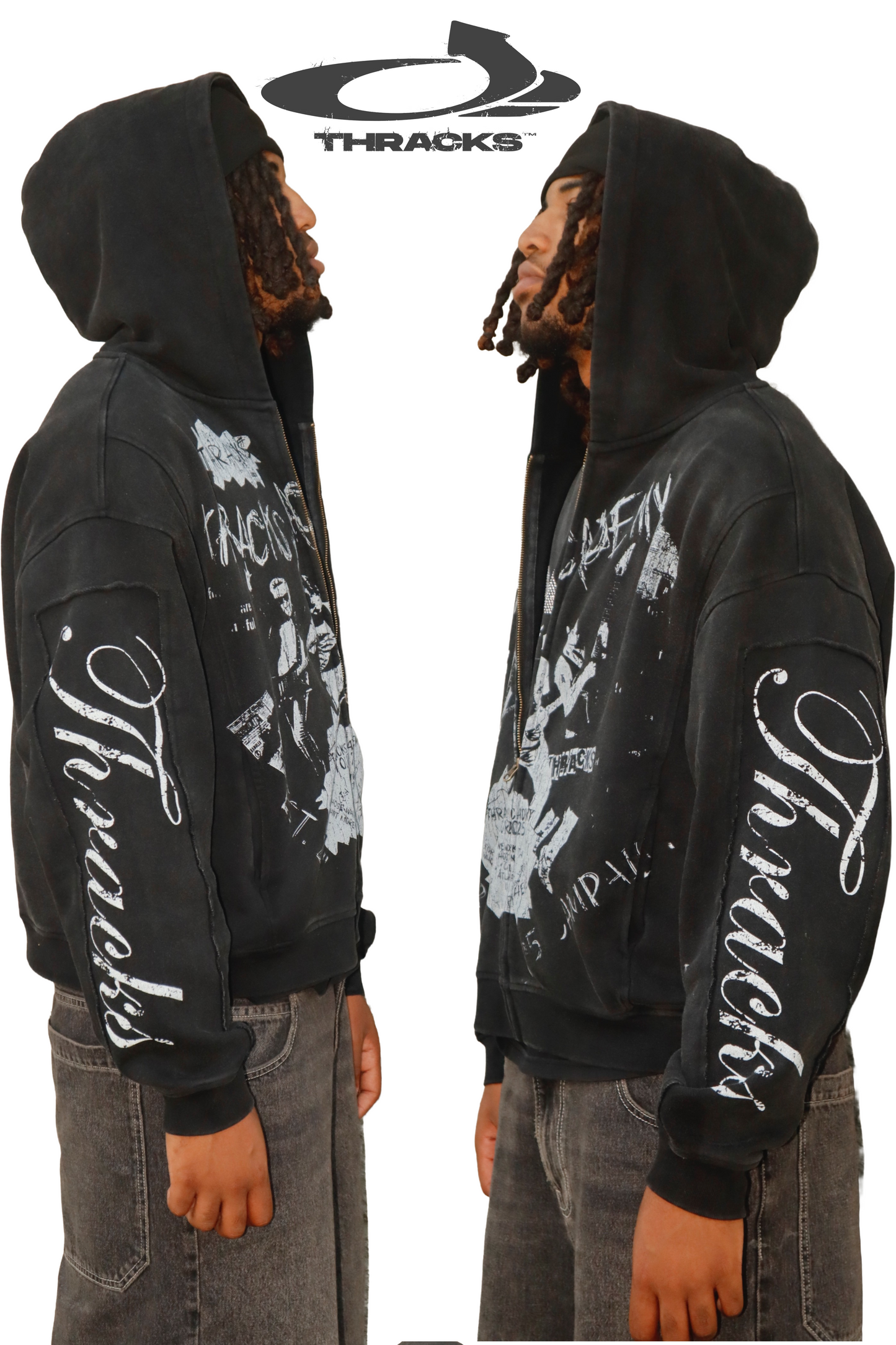 ROCKSTAR THRACKS ZIP UP