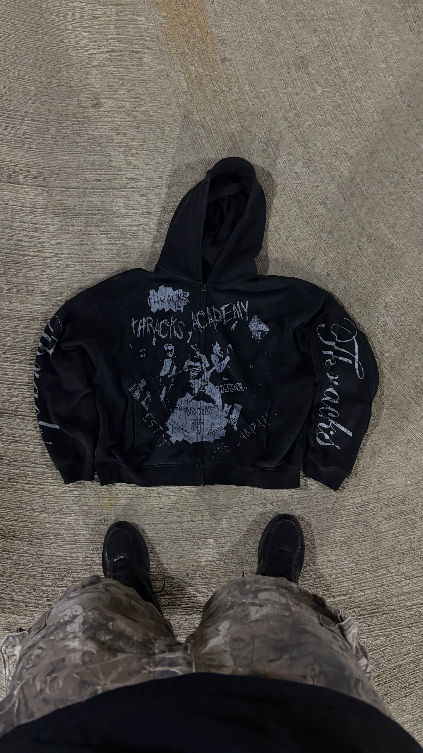 ROCKSTAR THRACKS ZIP UP